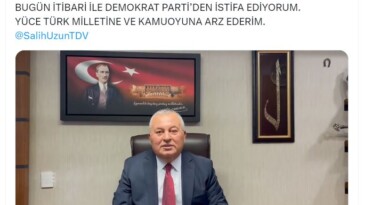 Cemal Enginyurt ve Salih Uzun, Demokrat Parti’den istifa etti