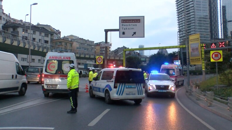 İstanbul- Bomonti Tüneli’nde otobüs yangını // ek bilgi -görüntü