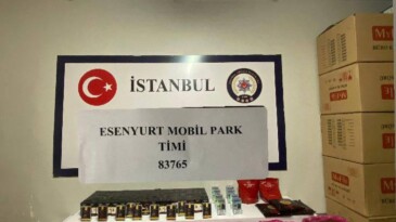 İstanbul-Esenyurt’ta okul çevrelerinde sigara satışı yapan iş yerlerine denetim