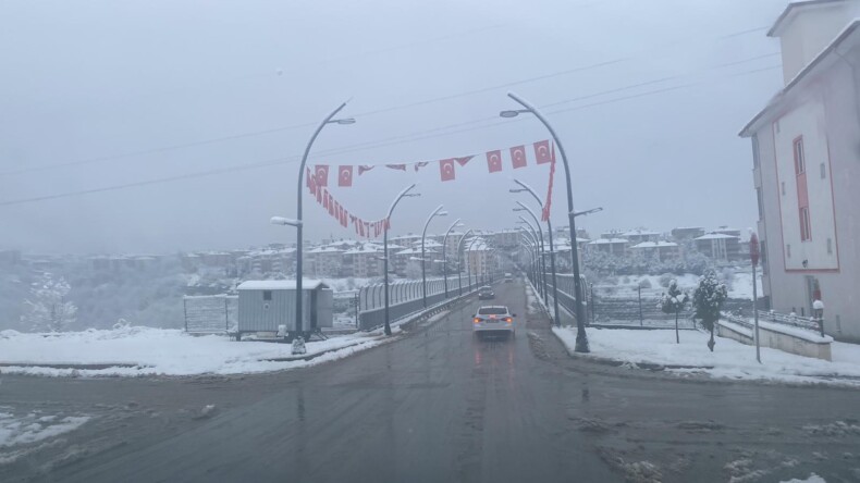 Karabük beyaz örtü ile kaplandı