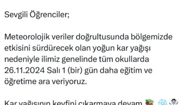 Sivas’ta 906 yerleşim yeri kardan ulaşıma kapandı, 100 hayvan donarak öldü (3)