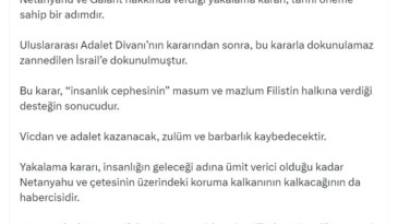 TBMM Başkanı Kurtulmuş: Dokunulamaz zannedilen İsrail’e dokunulmuştur